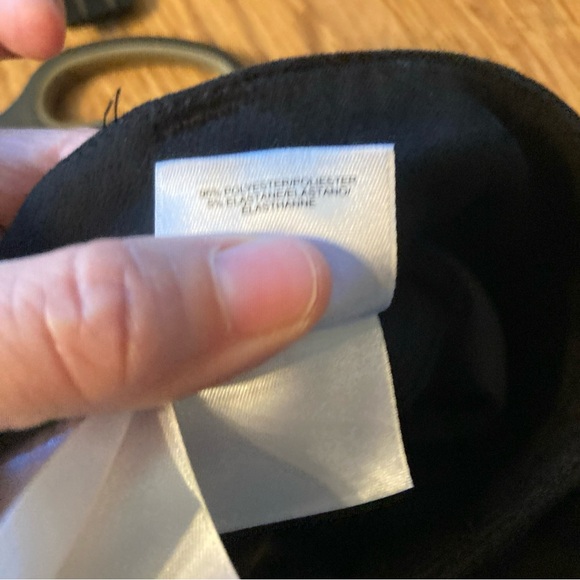 Anne Klein Women’s Faux Suede Black Dress Pants; Sz 6; Very Soft - Picture 6 of 6